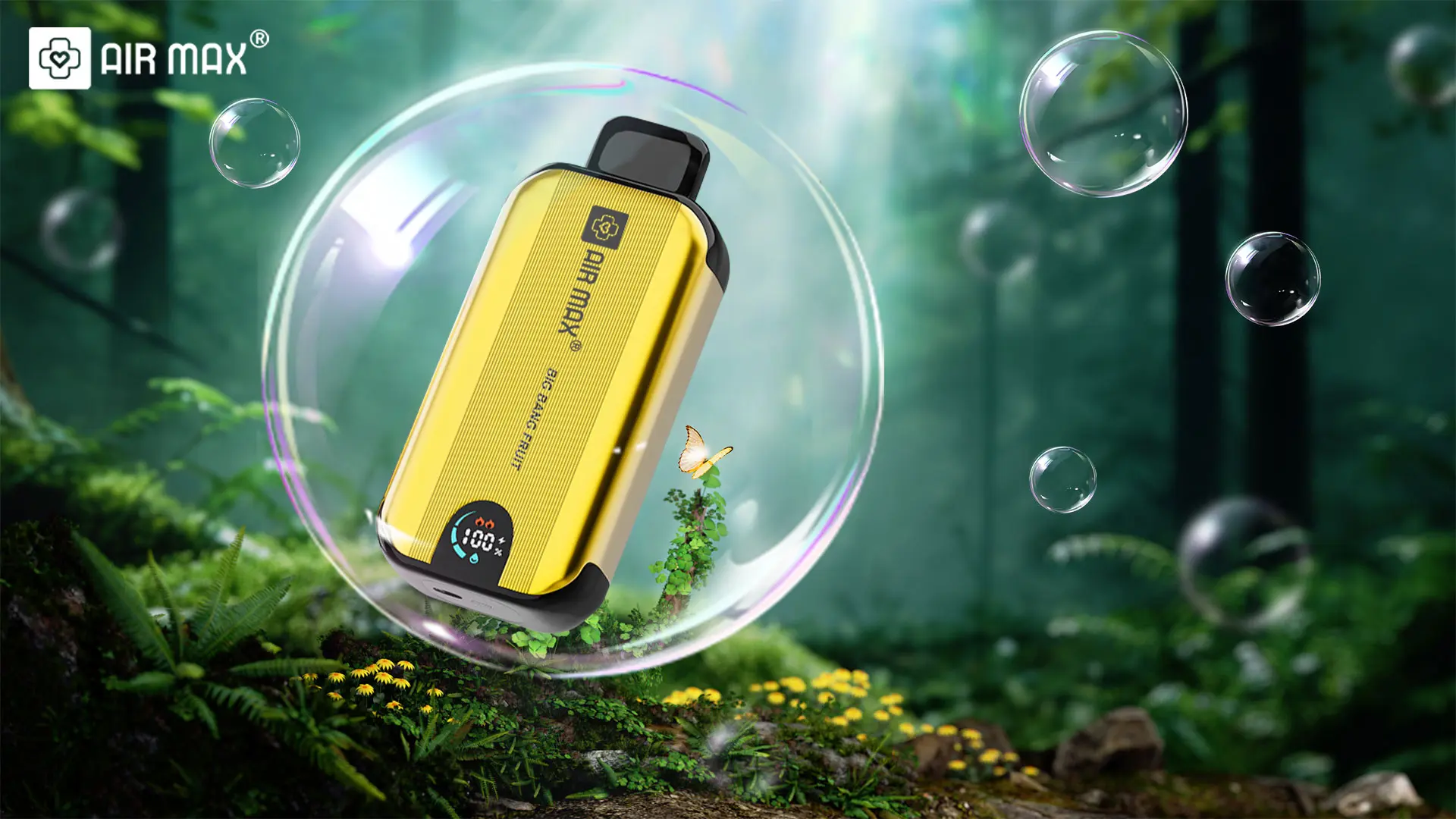 Air Max Dual Mesh 8500 Puffs Disposable Vape With Display Screen (3)8ii