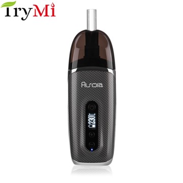 TryMi Aurola World First Carbon Fiber Process Dry Herb Vaporizer With Vibrate Function